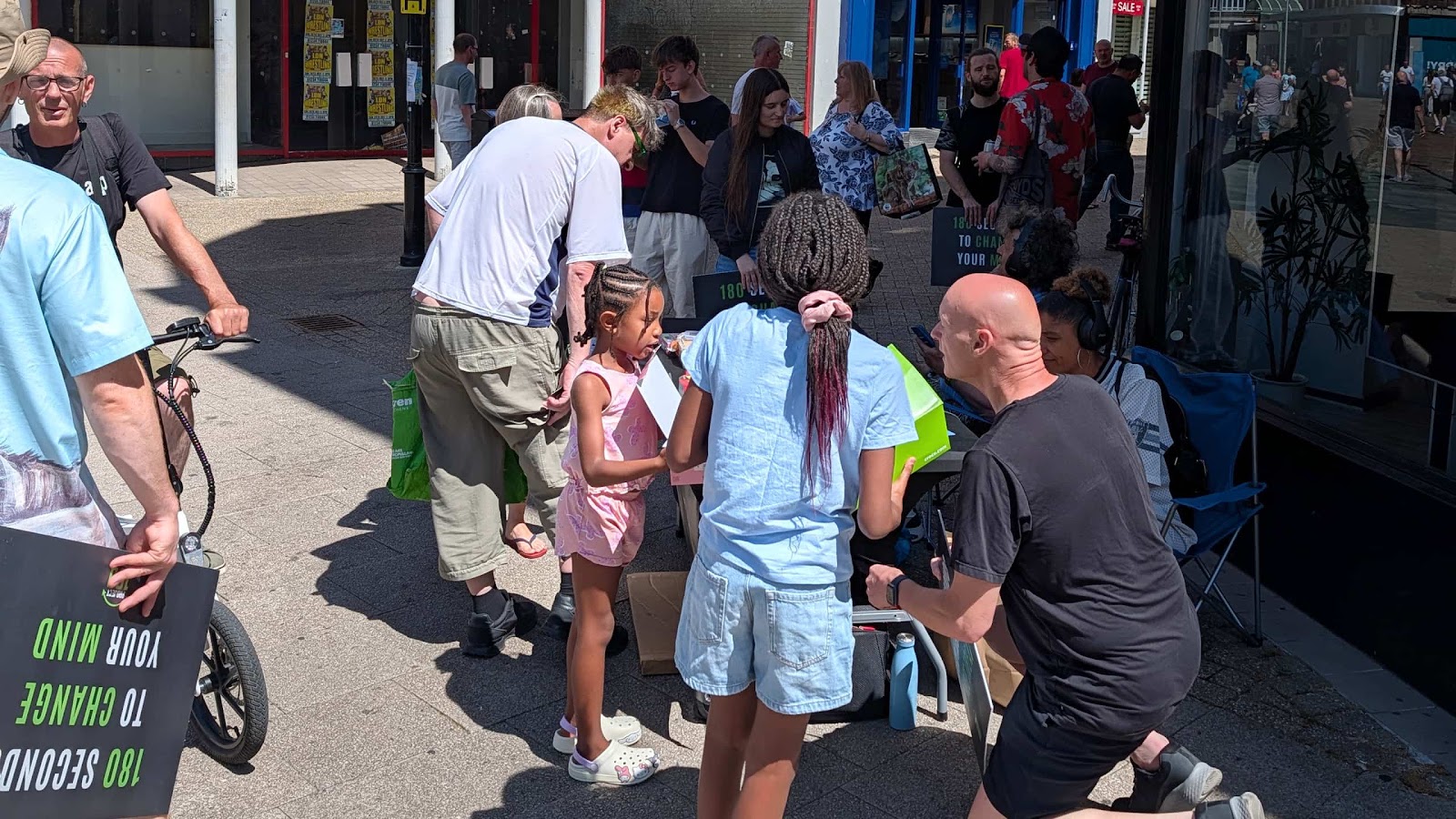 Children Take Part in the Project 180 Family Movie Challenge