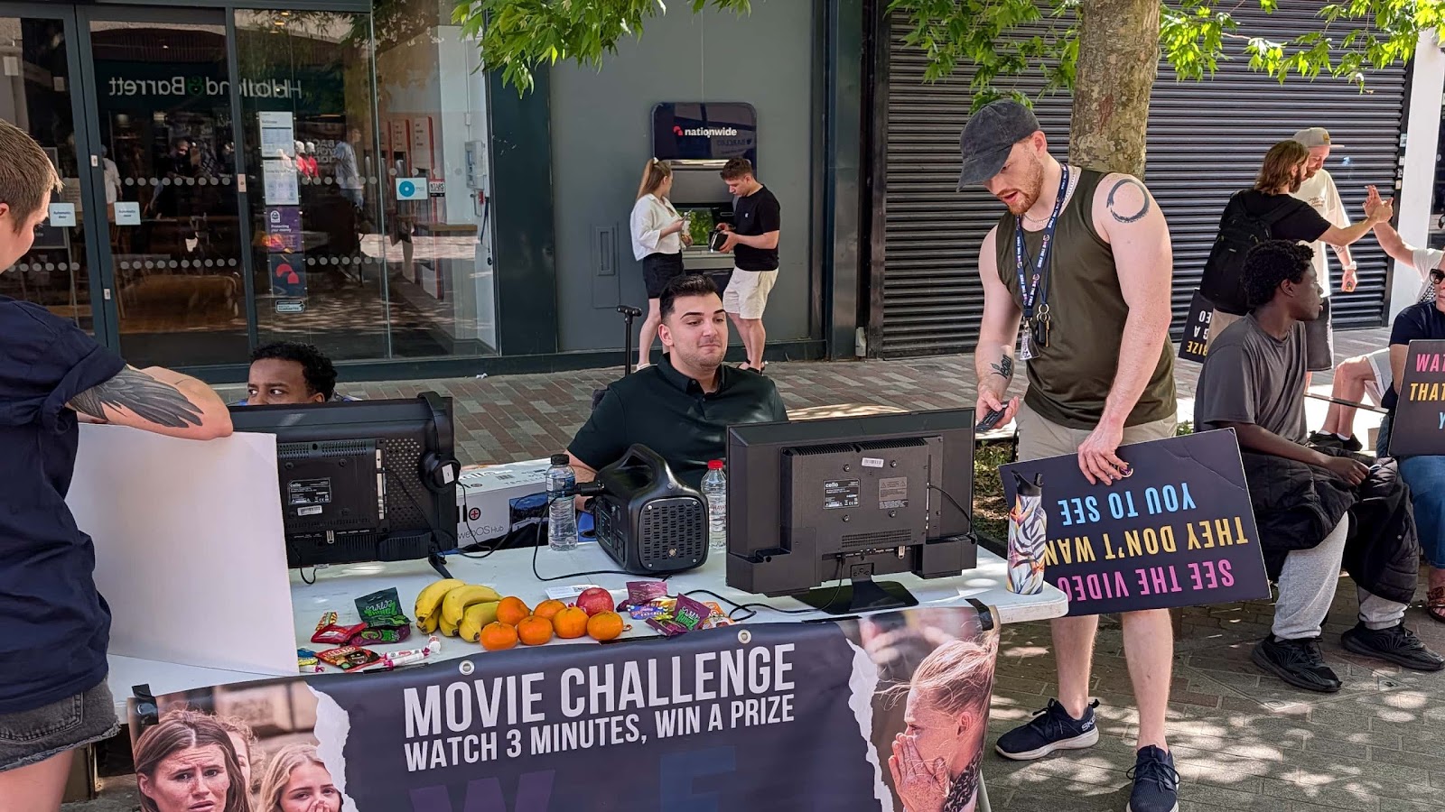 Supporting Participants at the Movie Challenge