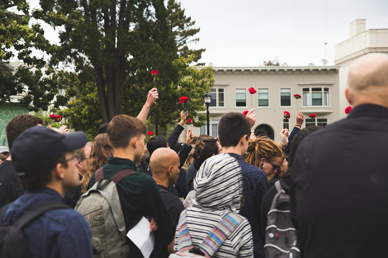 Funeral for farm animals at the Animal Liberation Conference 2018