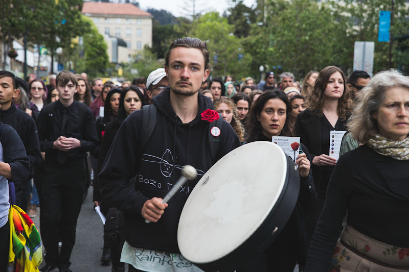 Funeral for farm animals at the Animal Liberation Conference 2018